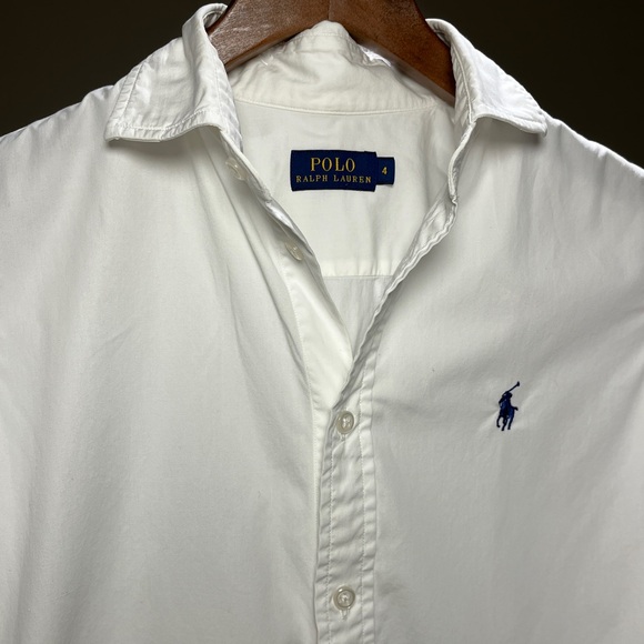 Polo by Ralph Lauren Men's White Button Down Shirt - Picture 3 of 6